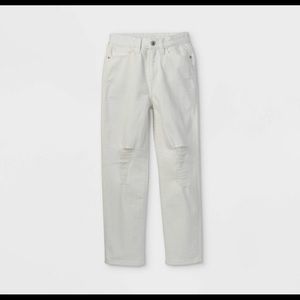 Girls distressed jeans